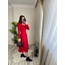 MERİ MIDI BOY A KESİM ELBİSE