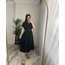 LADY KUŞAKLI CEPLİ MIDI BOY ELBİSE