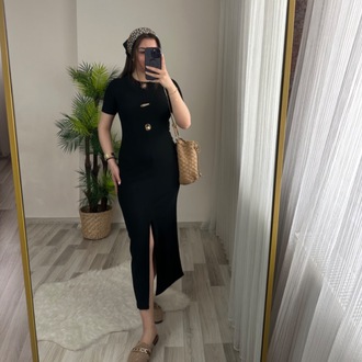 SUMMER GOLD AKSESUARLI OTTOMAN ELBİSE