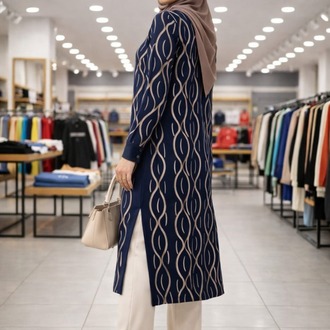 Beliz Tunik ( Kahve, Siyah ve Lacivert )