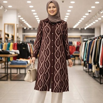 Beliz Tunik ( Kahve, Siyah ve Lacivert )