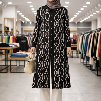 Beliz Tunik ( Kahve, Siyah ve Lacivert )