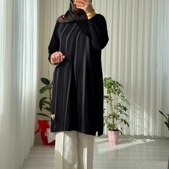 Kado Marka Nevgurlu Tunik (Yağ Yeşili, Acı kahve, Bordo, Siyah, Lacivert )