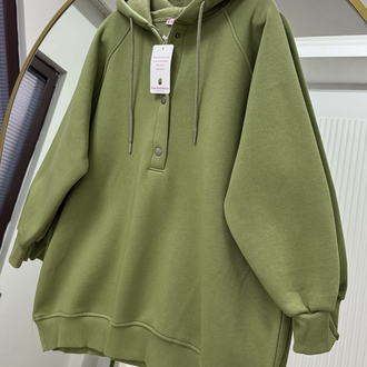 ZEYTİN YEŞİLİ / ÇITÇITLI SWEAT