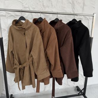 CAMEL/ SÜET TRENÇKOT