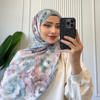 MİNT / GÜL DESEN ŞAL