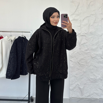 SİYAH / SİMLİ HIRKA