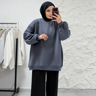 FÜME/ LUNA OVERSİZE SWEAT