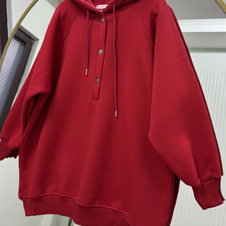 KIRMIZI / ÇITÇITLI  SWEAT 
