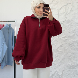 BORDO/ FERMUARLI SWEAT