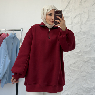BORDO/ FERMUARLI SWEAT
