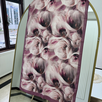 PEMBE / GELİNCİK DESEN ŞAL