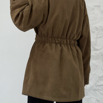 CAMEL/ SÜET TRENÇKOT