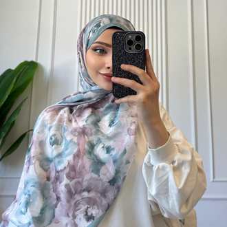 MİNT / GÜL DESEN ŞAL