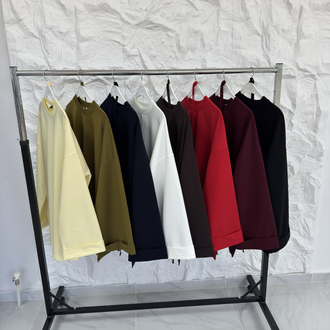 BORDO / YIRTMAÇLI İKİ İPLİK SWEAT