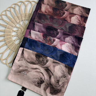 PEMBE / GELİNCİK DESEN ŞAL