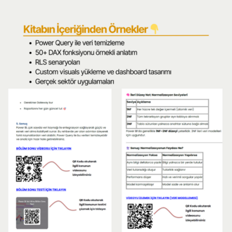 Power BI Ustalık Kitabı (PDF) – Sıfırdan İleri Seviyeye Tüm Bilgiler Tek Kaynakta!