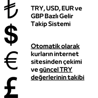 Gelir Takip Programı