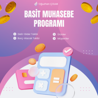 Basit Muhasebe Programı