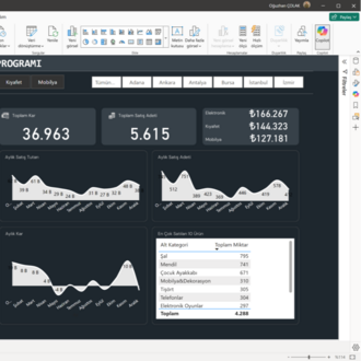 POWER BI | ONLINE SATIŞ TAKİP PROGRAMI
