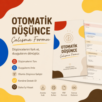 Otomatik Düşünce Çalışma Formu