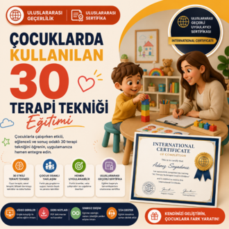 Çocuklarda Kullanılan 30 Terapi Tekniği Eğitimi