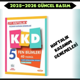 5. SINIF FENOMEN FEN BİLİMLERİ KAZANIM KAVRAMA DENEMELERİ 