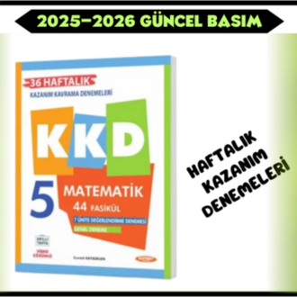 5. SINIF FENOMEN MATEMATİK KAZANIM KAVRAMA DENEMELERİ