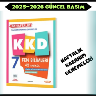 7. SINIF FENOMEN FEN BİLİMLERİ KAZANIM KAVRAMA DENEMELERİ 