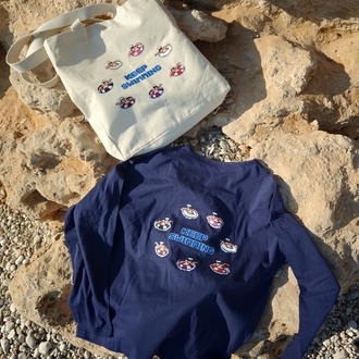 Bts swim uzun kollu tişört 