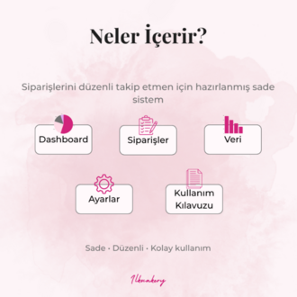 Sipariş ve Ödeme Takip Sistemi (Dashboard)