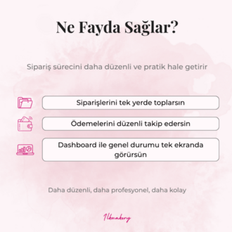 Sipariş ve Ödeme Takip Sistemi (Dashboard)
