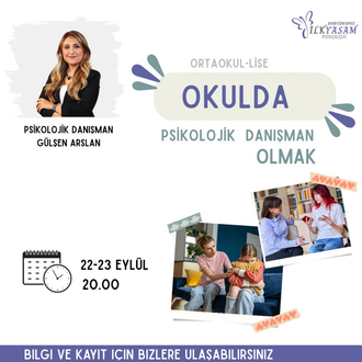 Okullarda Psikolojik Danışman Olmak Ortaokul-Lise