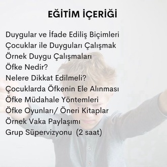 ÇOCUKLARDA ÖFKE VE MÜDAHALE YÖNTEMLERİ