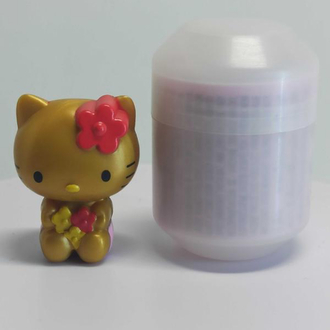 Gold Hello Kitty Mini Figürler