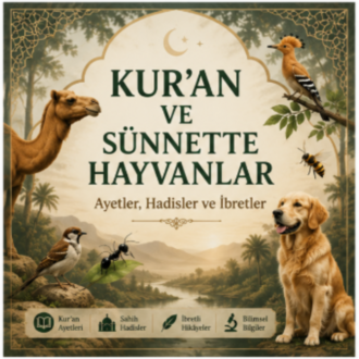 Kur'an ve Sünnette Hayvanlar – Ayetler, Hadisler ve İbretler | 160 Sayfalık E-Kitap