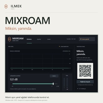 MIXROAM — Mixini Telefonda Kontrol Et | Windows VST3