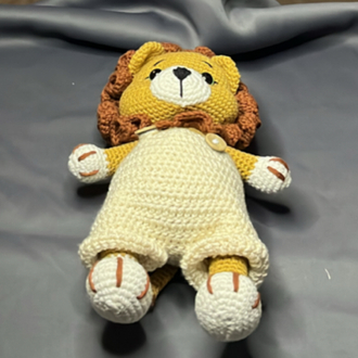 Amigurumi Aslan  | El Yapımı Organik Oyuncak