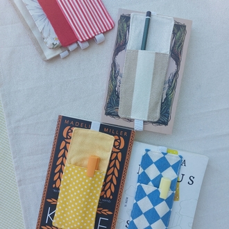Kitap ayracı/kalemlik