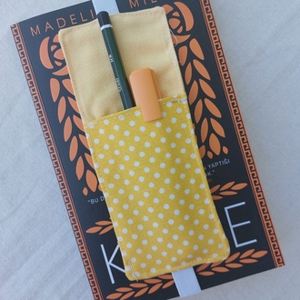Kitap ayracı/kalemlik