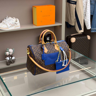Louis Vuitton Monogram Perforated Speedy Soft 30