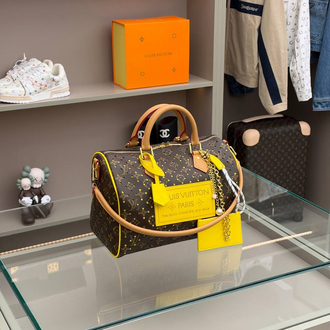 Louis Vuitton Monogram Perforated Speedy Soft 30