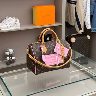 Louis Vuitton Monogram Perforated Speedy Soft 30