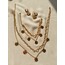 GOLD YONCA DESENLİ ÇELİK BİLEKLİK 