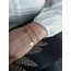 GOLD YONCA DESENLİ ÇELİK KOLYE 