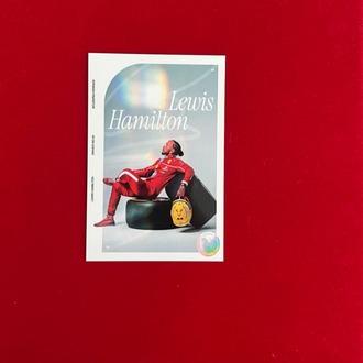 Lewis Hamilton Ferrari İmzalı Kartı