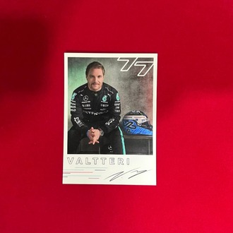 Valtteri Bottas İmzalı Kart
