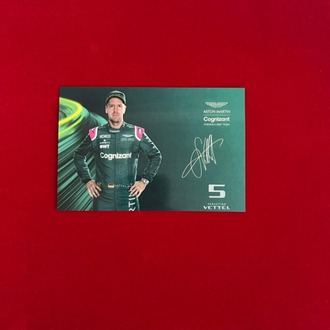 Sebastian Vettel Aston Martin Sürücü Kartı