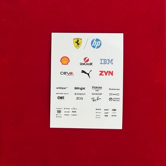 Charles Leclerc Scuderia Ferrari HP F1 2026 Driver Card