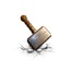 Thor'un Çekici Mjolnir Marvel Koleksiyonluk Büyük Boy 25x15cm Figür